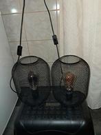 2 dezelfde industrièle look lampen, Ophalen of Verzenden, Industrieèl, Minder dan 50 cm