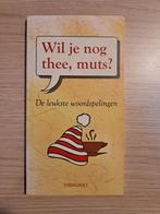 Wil je nog thee, muts? - Woordspelingen, Ophalen of Verzenden, Zo goed als nieuw, Strengholt, Moppen