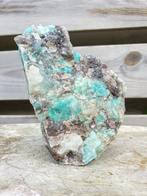 Amazoniet met rookkwarts sculptuur 923 gram, Ophalen of Verzenden