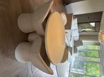 Beton cire tafel 140, Huis en Inrichting, Tafels | Eettafels, Ophalen, Gebruikt, Rond, Vier personen