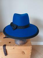 Mooie kobaltblauwe hoed zgan, Ophalen, 56 of 57 cm (M, 7 of 7⅛ inch), Hoed, Onbekend