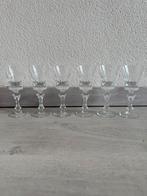 Set 6 klassieke kristallen glazen voor borrel (Zwiesel), Ophalen of Verzenden, Zo goed als nieuw, Overige typen