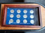 Real Madrid herdenkingsmunten zilver 1902-2002, Verzamelen, Ophalen of Verzenden, Nieuw, Buitenlandse clubs, Overige typen