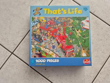 That’s life puzzel 1000 stukjes   beschikbaar voor biedingen