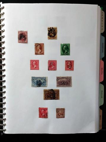 Noord- en Zuid-Amerika – Collectie postzegels, ca. 130 blad. beschikbaar voor biedingen