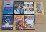 6 x kinder dvd's jeugd films annie lizzie alice tom&thomas, Verzenden, Zo goed als nieuw, Film