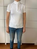 Wedstrijdshirt wit met strass steentjes -  maat M, Dressuur, Ophalen of Verzenden, Zo goed als nieuw, Dames