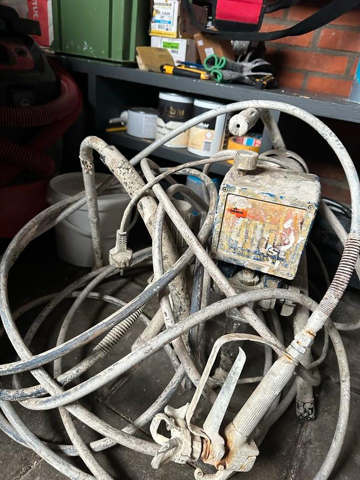 Graco 495 ST Airless Verfspuit, Doe-het-zelf en Verbouw, Gereedschap | Overige machines, Gebruikt, Ophalen