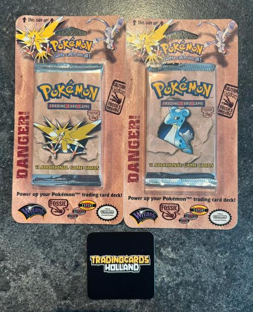 Pokemon Fossil Blister Booster Pack Factory Sealed Mint, Hobby en Vrije tijd, Verzamelkaartspellen | Pokémon, Nieuw, Booster, Ophalen of Verzenden