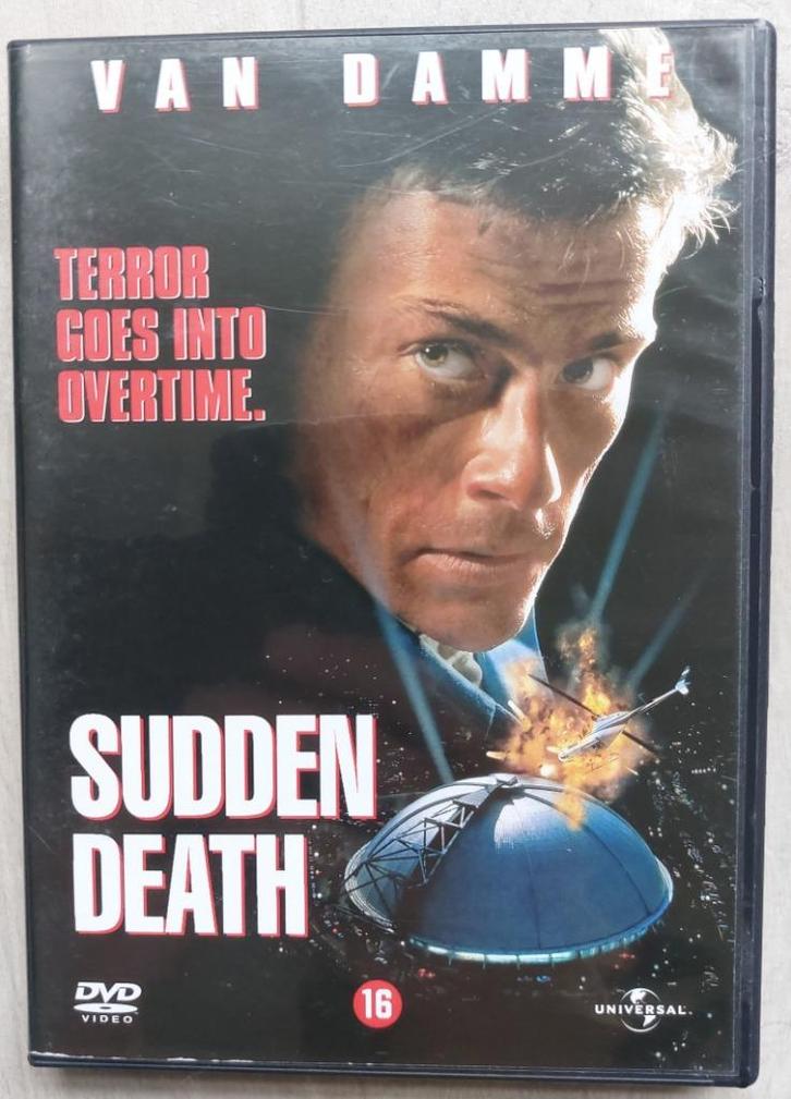 DVD Sudden Death (1995) Jean-Claude van Damme, Cd's en Dvd's, Dvd's | Actie, Zo goed als nieuw, Actie, Vanaf 16 jaar, Ophalen