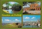 Z19 Ongelopen ansichtkaart groeten uit Delfzijl, Ophalen of Verzenden, 1960 tot 1980