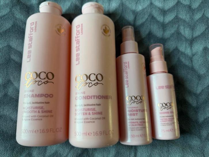 Lee Stafford Coco Loco Set - Shampoo, Conditioner & Meer!, Sieraden, Tassen en Uiterlijk, Uiterlijk | Haarverzorging, Zo goed als nieuw