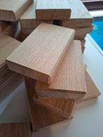 Neuten Plintneuten Massief eiken 2.2 cm dik 7.5 cm breed, Ophalen of Verzenden, Nieuw, 250 cm of meer, Planken