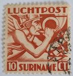 Suriname 1930 - nvph LP1 - Mercurius, Postzegels en Munten, Postzegels | Suriname, Ophalen of Verzenden, Gestempeld