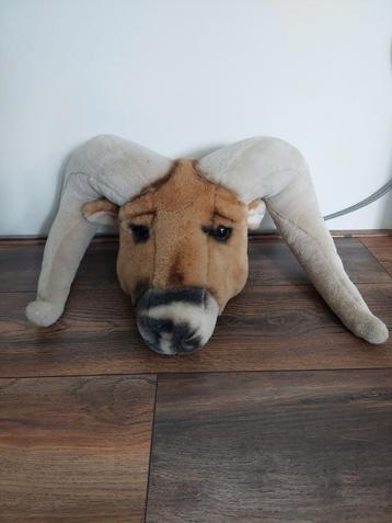 Bibib Ram dierenkop voor kinderkamer beschikbaar voor biedingen