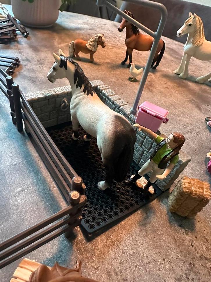 Sleigh paarden spullen, Verzamelen, Speelgoed, Gebruikt, Ophalen