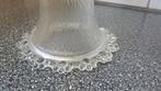 Grote glazen bowlset  met 6 bijbehorende kopjes, Antiek en Kunst, Ophalen of Verzenden