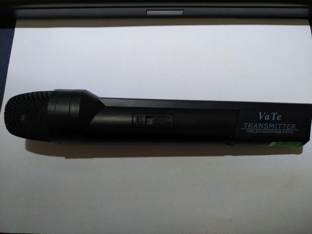 Va Te TRANSMITTER WIRELESS MICROPHONE, Muziek en Instrumenten, Microfoons, Ophalen of Verzenden, Gebruikt, Overige typen