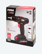 Ferm AX Power 20V Accuboormachine - Nieuw!, Nieuw, Ophalen of Verzenden, Boor- en Schroefmachine, Minder dan 400 watt