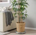IKEA VALLMOFRÖN sierpot, zeegras, met kunstof binnenpot, Ophalen, Kunststof, Minder dan 60 cm, Rond