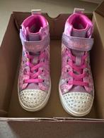 Skechers roze schoenen met lichtjes - maat 32, Ophalen, Zo goed als nieuw, Meisje, Schoenen