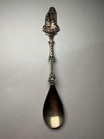 Antieke verzilverde lepel - Volendam souvenir, Ophalen of Verzenden
