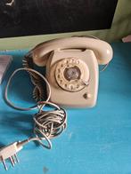 ouderwetse telefoon, Telecommunicatie, Vaste telefoons | Niet Draadloos, Met draaischijf, Gebruikt, Ophalen of Verzenden