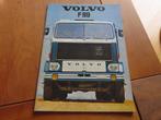 NL folder Volvo F 89 vrachtwagens en trekkers 1972 + specs, Volvo, Zo goed als nieuw, Volvo, Ophalen of Verzenden