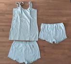 Setje Claesen's pastel blauw hemdje + 2 broekjes mt XL, Claesens, Nacht- of Onderkleding, Meisje, Nieuw