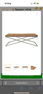 Salontafel eettafel tv meubel/kast incl glasplaten, Huis en Inrichting, Tafels | Eettafels, Ophalen, 50 tot 100 cm, Zo goed als nieuw