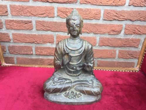 prachtige bronzen Boeddha, India, Huis en Inrichting, Woonaccessoires | Boeddhabeelden, Ophalen of Verzenden