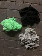 Halloween decoratie doeken en neon spinnenweb, Ophalen of Verzenden, Zo goed als nieuw, Versiering, Halloween of Griezel