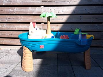 Step2 watertafel , palmboom watersplash beschikbaar voor biedingen
