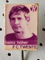 Voetbalspeldje Heinz Höher - FC Twente, Verzamelen, Speldjes, Pins en Buttons, Sport, Gebruikt, Ophalen of Verzenden, Speldje of Pin