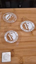 3x Kerstornamenten met feyenoord opdruk, Ophalen of Verzenden, Nieuw