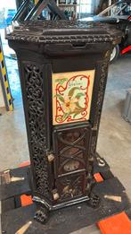Art nouveau/ jugendstill kachel, emaille, Huis en Inrichting, Houtkachel, Ophalen of Verzenden, Zo goed als nieuw, ??