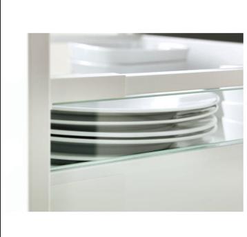 Maximera ladezijkanten glas 60cm, nieuw, hoog & middelhoog - afbeelding 4