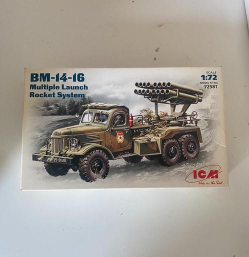 BM-14-16 multiple launch rocket system, Hobby en Vrije tijd, Modelbouw | Auto's en Voertuigen, Nieuw, 1:50 of kleiner, Overige merken
