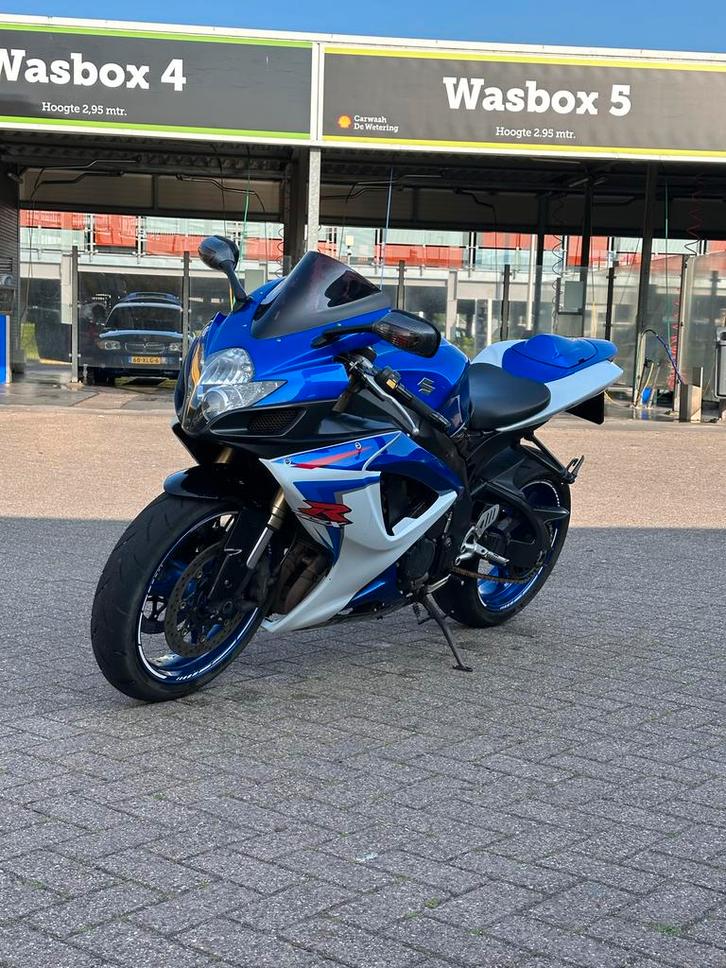 Suzuki GSX-R 600 | 2007 | 23.000 km | Zeer nette staat, Motoren, Motoren | Suzuki, Particulier, Super Sport, meer dan 35 kW, 4 cilinders