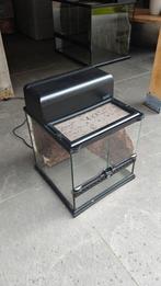 Exo terra 30x30x30cm met lichtkap, Dieren en Toebehoren, Ophalen, Gebruikt