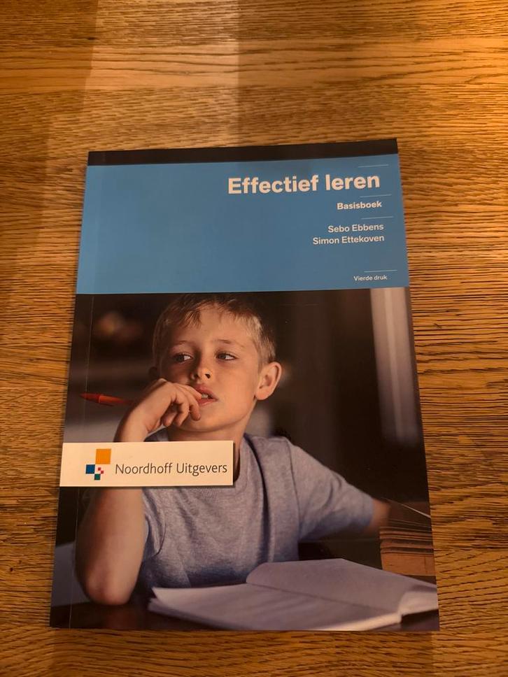 Effectief Leren - Ebbens & Ettekoven (4e druk), Boeken, Studieboeken en Cursussen, Zo goed als nieuw, HBO, Ophalen of Verzenden