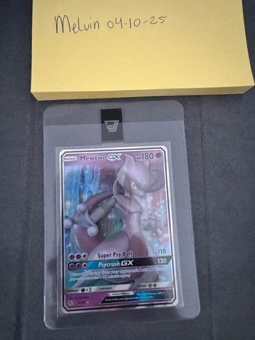 Mewtwo GX 31/68 - Zeldzame Pokémonkaart! beschikbaar voor biedingen