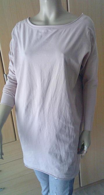 MADE IN ITALY zachtroze top/jurk maat M/L beschikbaar voor biedingen