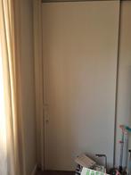 Witte schuifdeur + rail/ zelf demonteren & ophalen voor 1/11, Gebruikt, 215 cm of meer, Binnendeur, Schuifdeur