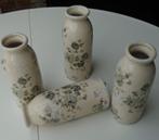 BLOEMEN VAZEN MET ROOSJES OLD LOOK 20,5 hoog NIEUW, Overige kleuren, -, -, Aardewerk of Porselein
