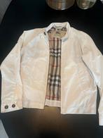 Burberry Zomerjas, Ophalen of Verzenden, Zo goed als nieuw, Maat 48/50 (M), Wit
