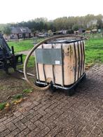 Ibc watervat met slang wateropslag. Waterton, Tuin en Terras, 150 liter of meer, Ophalen of Verzenden, Zo goed als nieuw