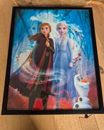Frozen poster ingelijst, Ophalen, Zo goed als nieuw, A1 t/m A3, Film en Tv