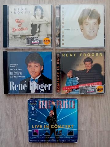 Rene Froger CD Collectie beschikbaar voor biedingen