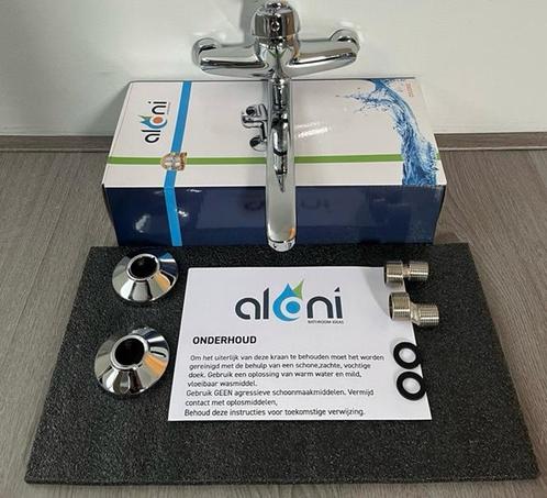 Aloni Verhoogde Uitgietbakmengkraan ZS53302 Chroom, Huis en Inrichting, Badkamer | Badtextiel en Accessoires, Nieuw, Ophalen of Verzenden